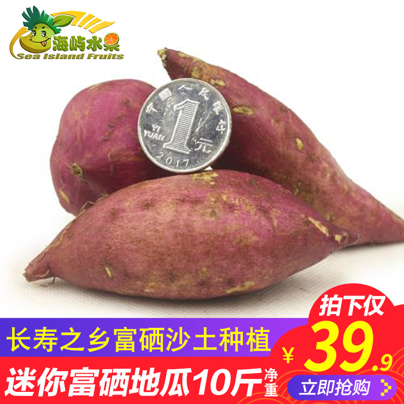 【新粉必抢】蒸烤:甜面粉糯 海南迷你富硒地瓜新鲜金番薯净重10斤在类目 水产肉类/新鲜蔬果/熟食, 新鲜蔬菜/蔬菜制品, 新鲜蔬菜, 番薯中 - 来自Buy2taobao.com提供专业的淘宝代购服务
