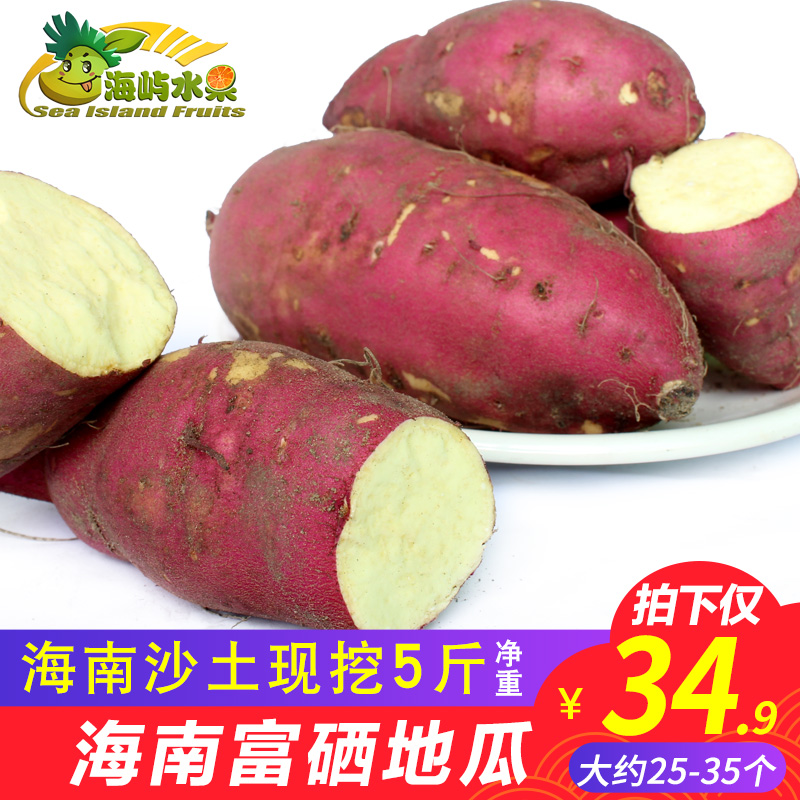 海南新鲜富硒地瓜 三亚新鲜蜂蜜味番薯 红薯香薯山芋 净重5斤包邮在类目 水产肉类/新鲜蔬果/熟食, 新鲜蔬菜/蔬菜制品, 新鲜蔬菜, 番薯中 - 来自Buy2taobao.com提供专业的淘宝代购服务