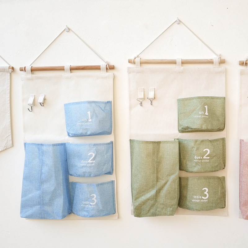 wall Storage bag three-dimensional Hanging bag multi-storey Cotton and hemp Storage Bag After the door Zhiwu Dai Wardrobe Hanging bag Fabric art Storagein the Storage consolidation , Home Storage appliances , Pouch , Storage Bag category - from Buy2taobao.com to provide professional Taobao agent buy service