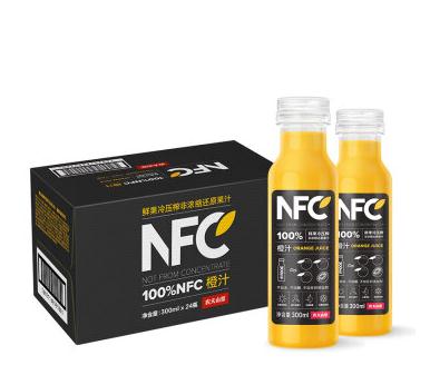 農夫山泉 NFC果汁橙汁300*24瓶 100分百鮮果冷壓榨飲料 多省包郵在類目 咖啡/麥片/衝飲, 飲料, 果蔬汁, 純果蔬汁中 - 來自Buy2taobao.com提供專業的淘寶代購服務