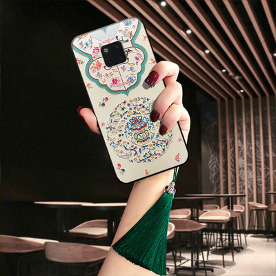 华为mate20pro手机壳mate20古风mate20x文创mate10个性10pro流苏mate9复古9pro网红女款全包软壳gdhp