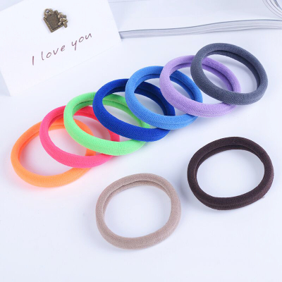 高弹力头绳 可爱少女心发圈不伤发发饰 简约百搭扎马尾皮筋橡皮筋