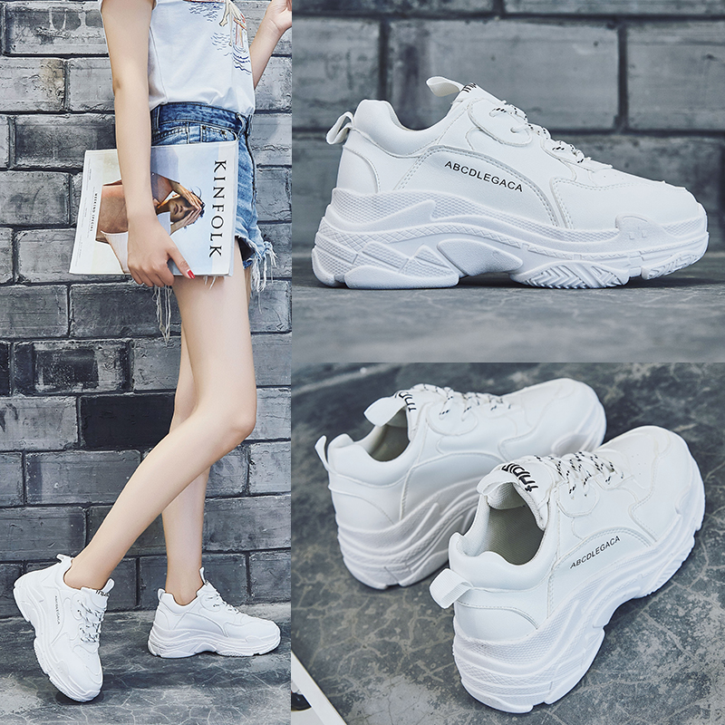 2018 new pattern motion Flame Korean Edition Harajuku Versatile ulzzang Daddy shoes ins Super fire shoesin the Women's Shoes, Low shoes category - from Buy2taobao.com to provide professional Taobao agent buy service