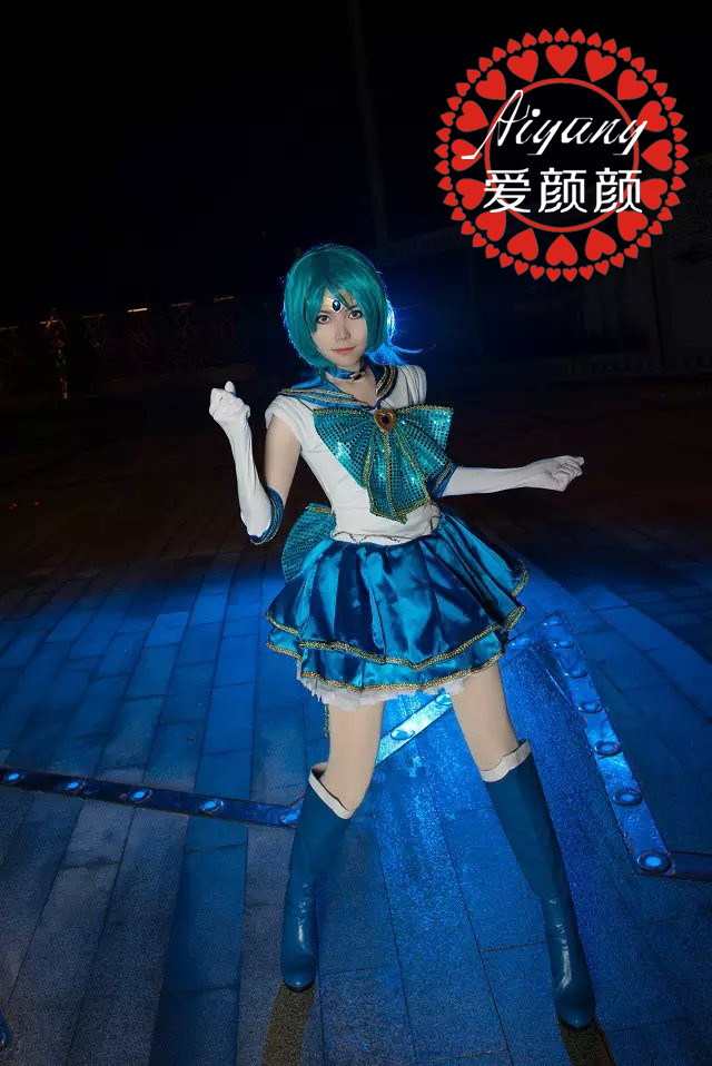 【酒肆】美少女战士水野亚美水星COS舞台华丽战斗服在类目 模玩/动漫/周边/cos/桌游, Cosplay服饰/道具/服务, Cosplay女装中 - 来自Buy2taobao.com提供专业的淘宝代购服务