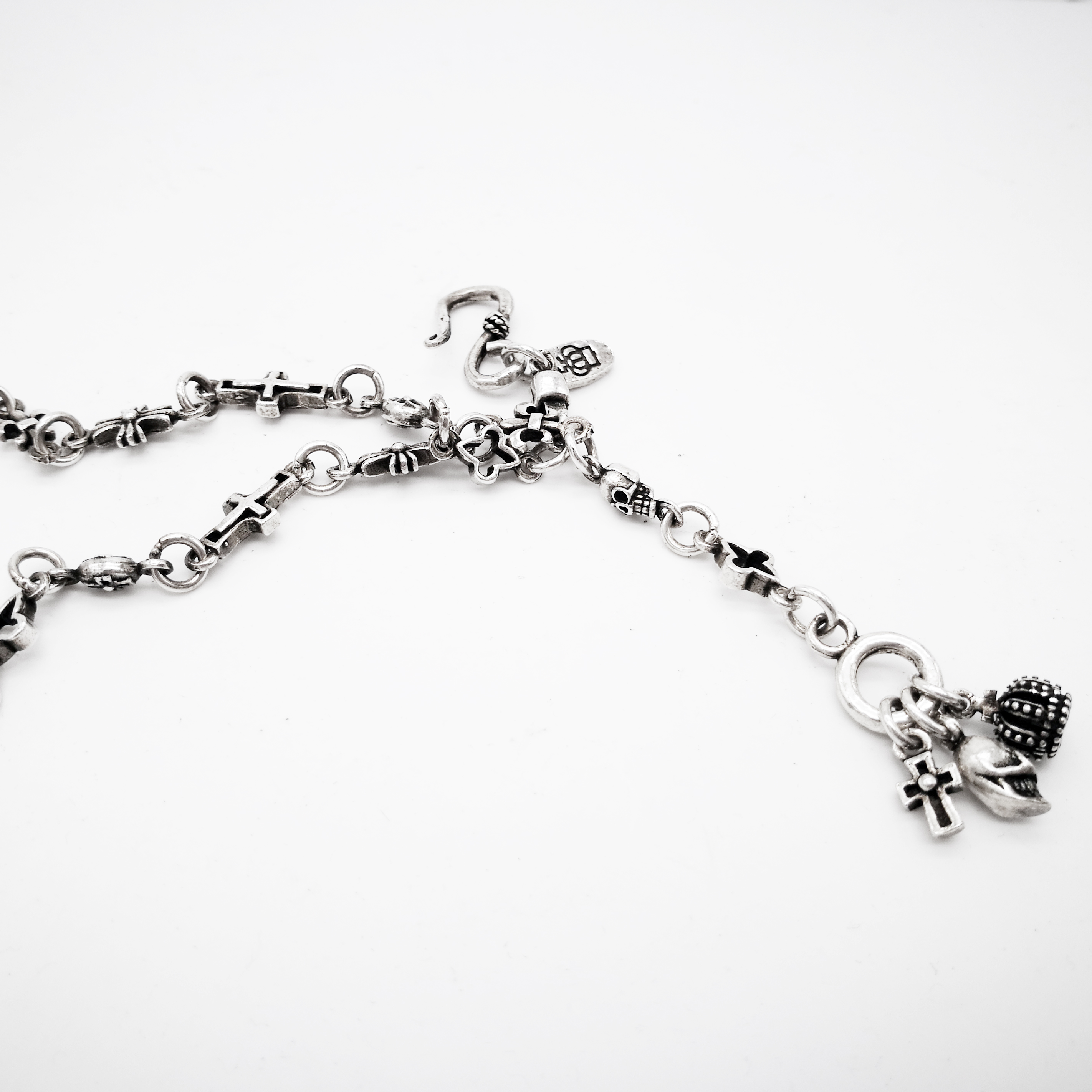 Feldspar Fashion Gothic Metal Wind Saint silver of Japan 925 Skull National tide Necklace GC-Din the Accessories/Fashion Jewelry, Necklace category - from Buy2taobao.com to provide professional Taobao agent buy service