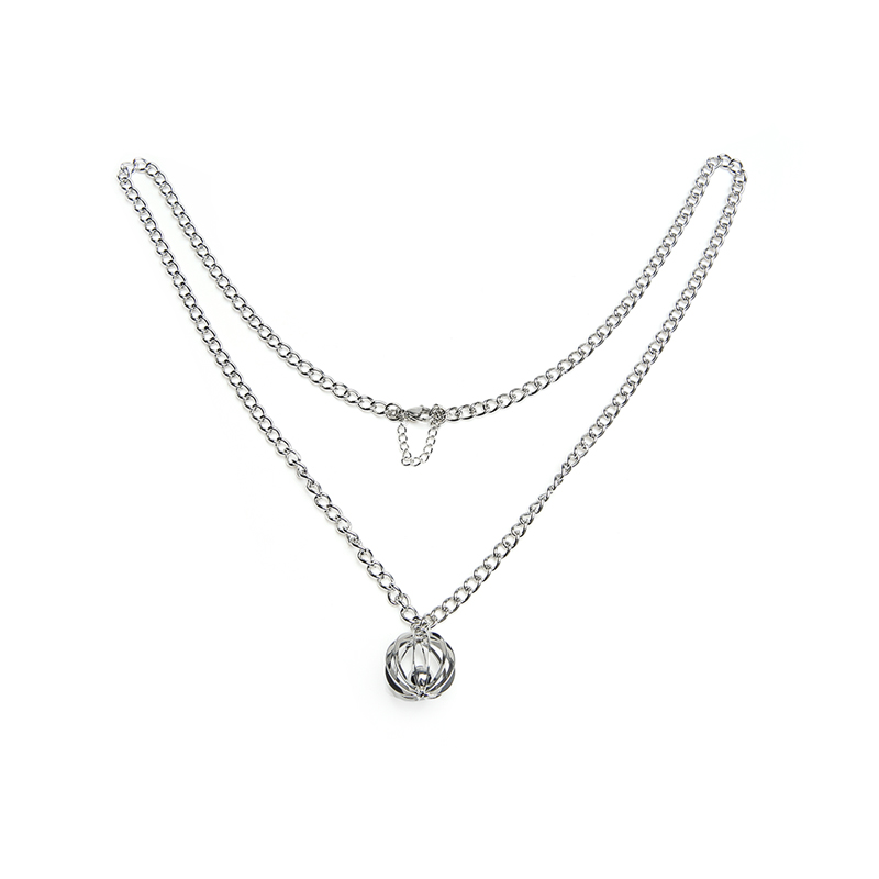 PROTHRAN 19SS Metal alloy electroplate Cyberspace Dyson sphere Necklace Versatile men and womenin the Accessories/Fashion Jewelry, Necklace category - from Buy2taobao.com to provide professional Taobao agent buy service