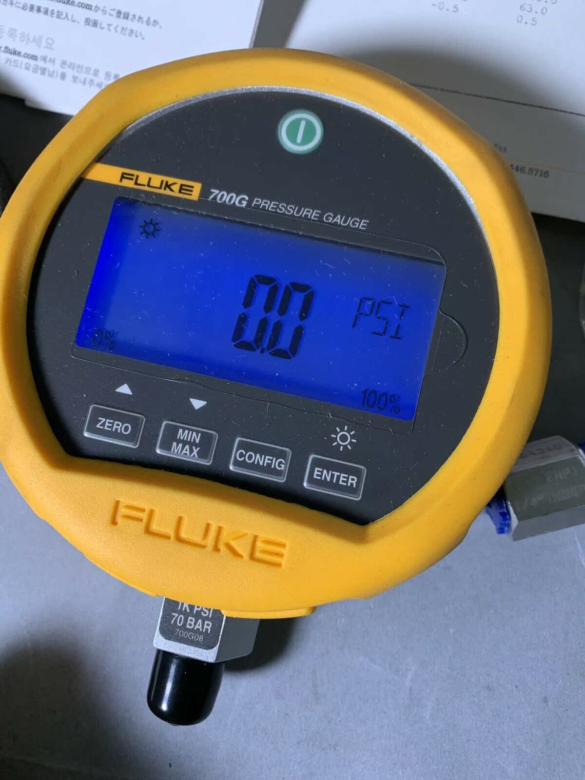 福禄克Fluke 700G 700G08 1000 PSI PSIG 70BAR 精密数字压力计在类目 五金/工具, 仪器仪表, 压力表中 - 来自Buy2taobao.com提供专业的淘宝代购服务