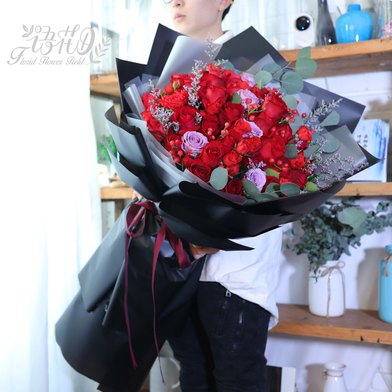 Harbin flower Same city express Girlfriend Propose Pleasantly surprised giant Super large rose birthday gift Elderin the Flower delivery/Flowers simulation/Plants gardening , Flower delivery(City) category - from Buy2taobao.com to provide professional Taobao agent buy service