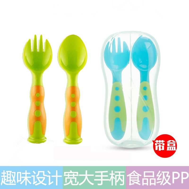 Clearance sale children tableware baby Spoon fork baby Fork Spoon suit go out Portablein the Diapers/Care/Feeding/Push lathe , Cups/Tableware/Grind/Attachment , Children's tableware category - from Buy2taobao.com to provide professional Taobao agent buy service