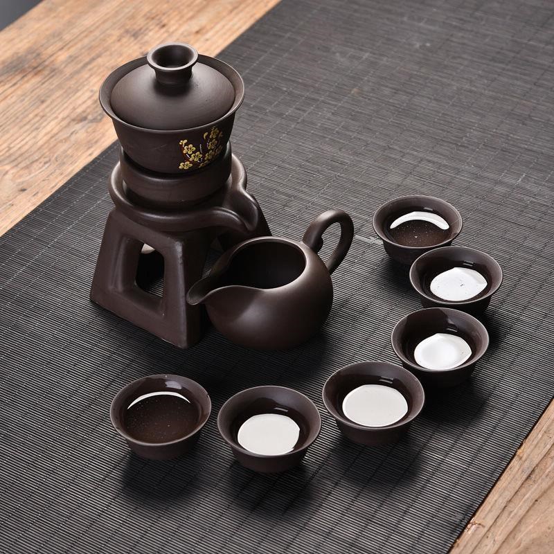 特价懒人青瓷石墨自动旋转功夫茶具套装紫砂整套陶瓷茶壶茶杯子在类目 餐饮具, 茶具, 功夫茶具中 - 来自Buy2taobao.com提供专业的淘宝代购服务