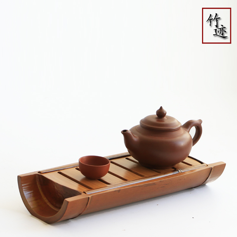 天然竹制茶具茶盘干泡台竹茶托台湾孟宗竹储水式茶台竹迹茶具零配|msdalam kategori pinggan mangkuk, set teh, dulang teh - dari Buy2taobao.com untuk memberikan perkhidmatan ejen Taobao profesional membeli