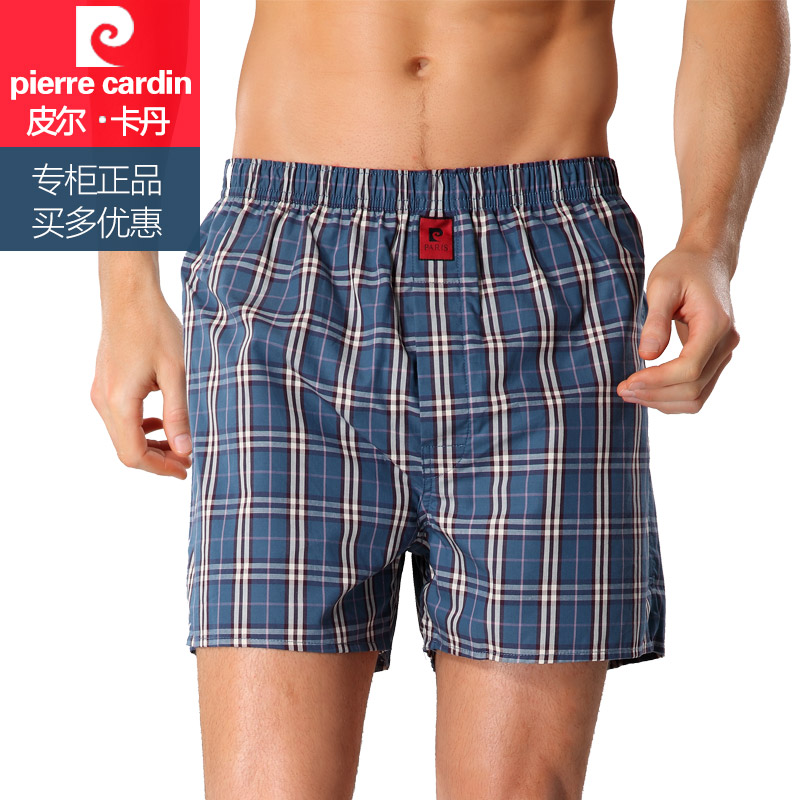 Pierre Cardin man Underwear Boxer pure cotton Arrow pants Home Furnishing Pajamas shorts summer Thin section Big pantsin the Lingerie/Men's underwear/Tracksuit , Pajamas/Slacks category - from Buy2taobao.com to provide professional Taobao agent buy service