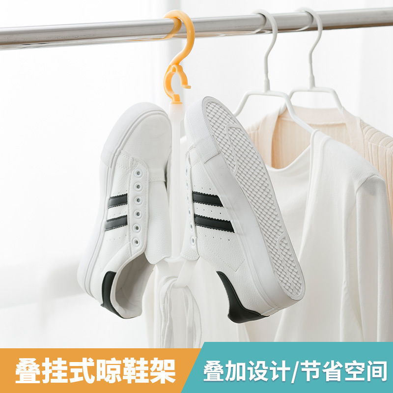 Japanese imports Hanging shoe rack Shoe rack coat hanger originality shoe rack Plastic Drying rack shoes Drying shoe rackin the Storage consolidation , Wash clothing/Sun/Care Products , Coat Rack category - from Buy2taobao.com to provide professional Taobao agent buy service