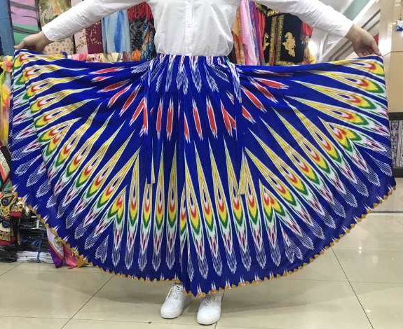 新疆舞蹈演出半身裙大摆裙子女士服饰舞台礼服维吾尔族民族服装款|ruв категории Женская одежда, костюм/национальная одежда/театр костюм, национальная одежда/этап погрузки - от Buy2taobao.com для оказания профессиональной услуги покупки агента Taobao