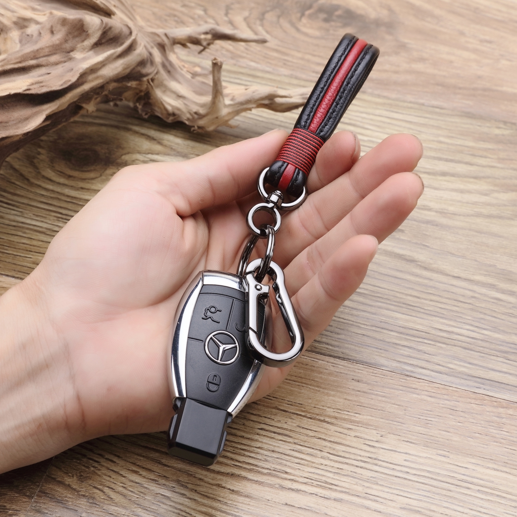 manual Original high-grade Leather Key Chain automobile Key pendant cowhide Key chain Metal key ringin the Festive supplies/Gift , Gift ideas , Keychain category - from Buy2taobao.com to provide professional Taobao agent buy service