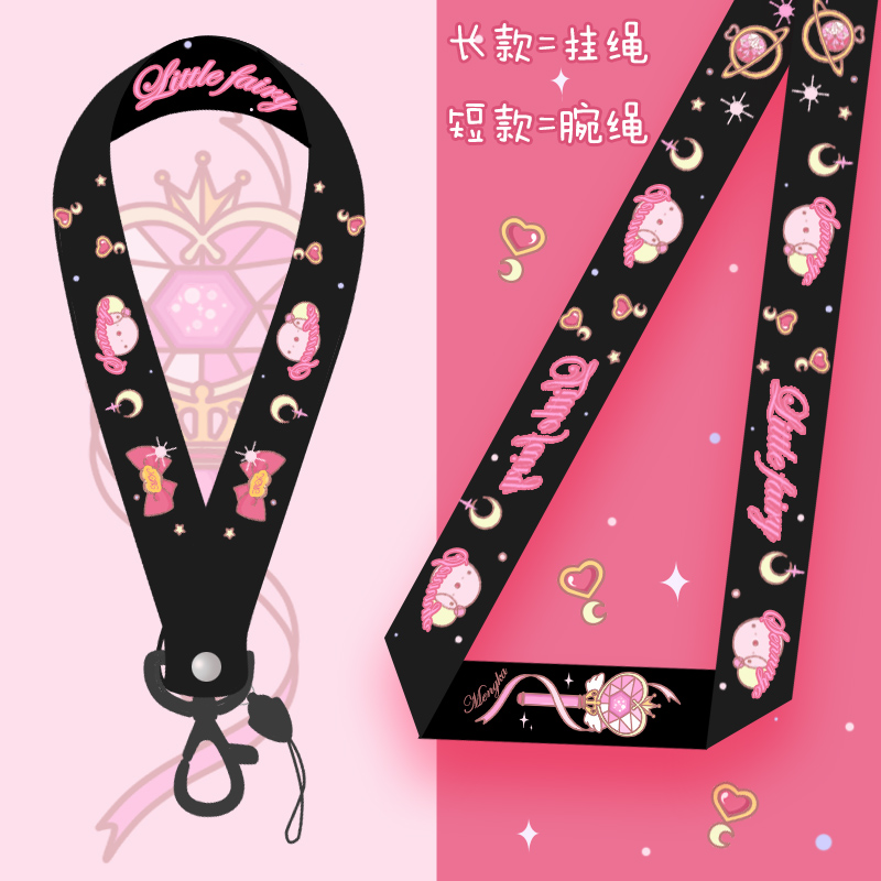 萌咔新品黑色魔法棒手机挂绳长可爱腕绳短通用U盘钥匙挂饰少女萌|ruв категории Цифровые аксессуары, аксессуары для мобильных телефонов, аксессуары для мобильных телефонов, мобильный телефон/телефон цепь - от Buy2taobao.com для оказания профессиональной услуги покупки агента Taobao