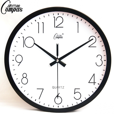 康巴丝石英钟现代钟表个性挂钟创意钟客厅时钟大挂表静音简约壁钟