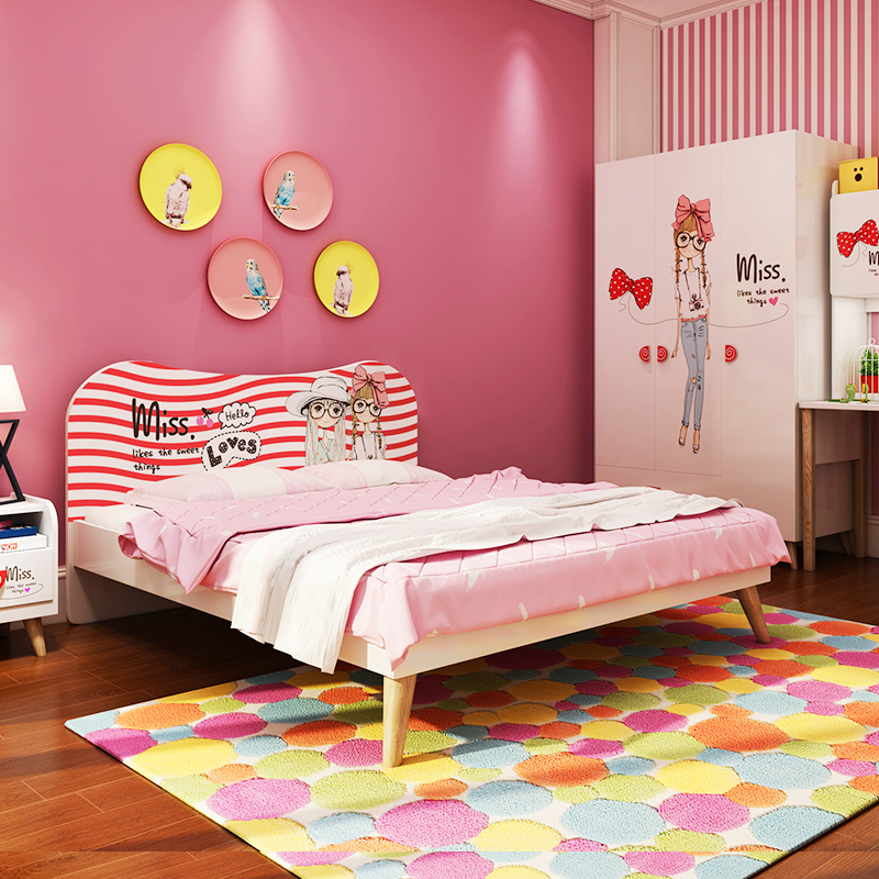Aescinate Children bed girl bedroom Furniture girl student Suite Princess Room furniture Combination bed wardrobe deskin the Residential furniture , Furniture , Children's Furniture category - from Buy2taobao.com to provide professional Taobao agent buy service