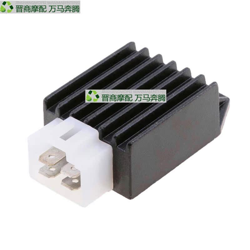 摩托车12v整流器稳压器 嘉陵70 GY6-125 48Q充电器 4线内插整流器|ruв категории мотоцикл/оборудование/аксессуары, аксессуары мотоцикла, выпрямитель - от Buy2taobao.com для оказания профессиональной услуги покупки агента Taobao