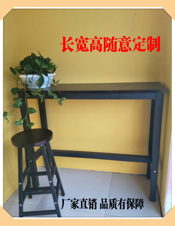 靠墙吧台桌家用简约现代客厅吧台桌铁艺窄桌长条桌简易餐桌培训桌|msdalam kategori perabot kediaman, kes/kelas Taiwan, bar - dari Buy2taobao.com untuk memberikan perkhidmatan ejen Taobao profesional membeli