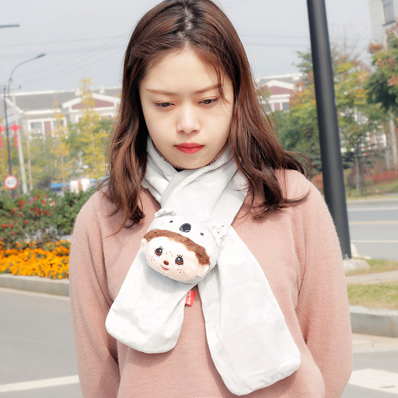 New Year's gift Korean Edition lovely Qiqi soft Crystal Velvet children scarf Collar keep warm Cold proof Child scarfin the Children/Baby/Family fitted , Hat/Muffler/Masks/Gloves/Earmuffs/Booties , Muffler category - from Buy2taobao.com to provide professional Taobao agent buy service