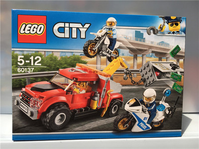 lego乐高 60137 城市系列 追踪重型拖车 2017 现货全新正品