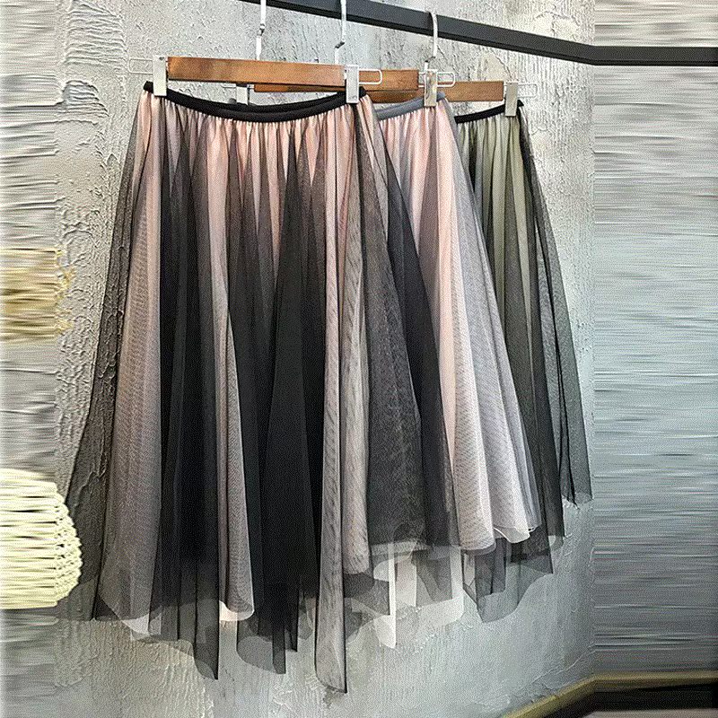 2018 Spring Korean Edition New products Jacobs temperament The dress David skirt Irregular skirtin the Women's clothing/Boutique , Skirts category - from Buy2taobao.com to provide professional Taobao agent buy service