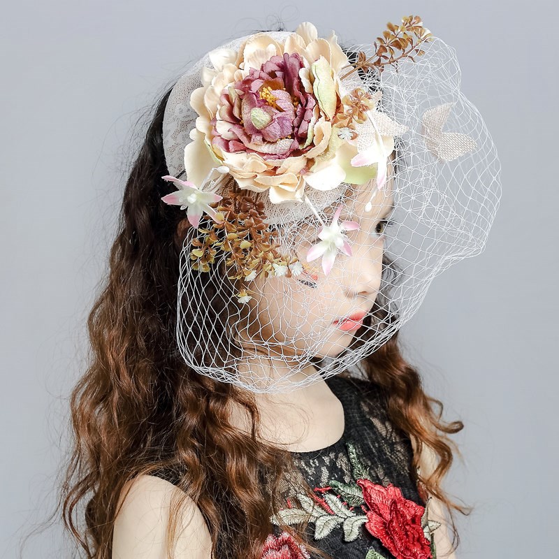表演花童 女童六一儿童花环新娘花童公主头饰发饰婚纱礼服配饰|ruв категории Детская одежда, детей аксессуары, шпилька - от Buy2taobao.com для оказания профессиональной услуги покупки агента Taobao