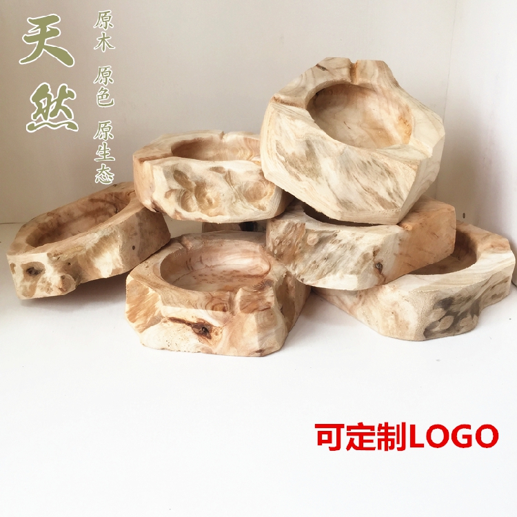 新品木雕天然原木烟灰缸木头艺术简约创意礼品 实木木质根雕欧式|ruв категории фестиваль товаров/подарок, творческие подарки, мода пепельница - от Buy2taobao.com для оказания профессиональной услуги покупки агента Taobao
