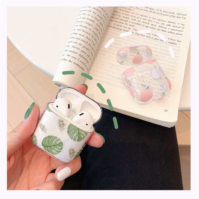 airpods2 smart cover Cartoon lovely Plastic transparent Shell apply Apple Bluetooth headset Protective shellin the 3C Digital Accessories, MP3/MP4 Fitting , Headphone Accessories category - from Buy2taobao.com to provide professional Taobao agent buy service