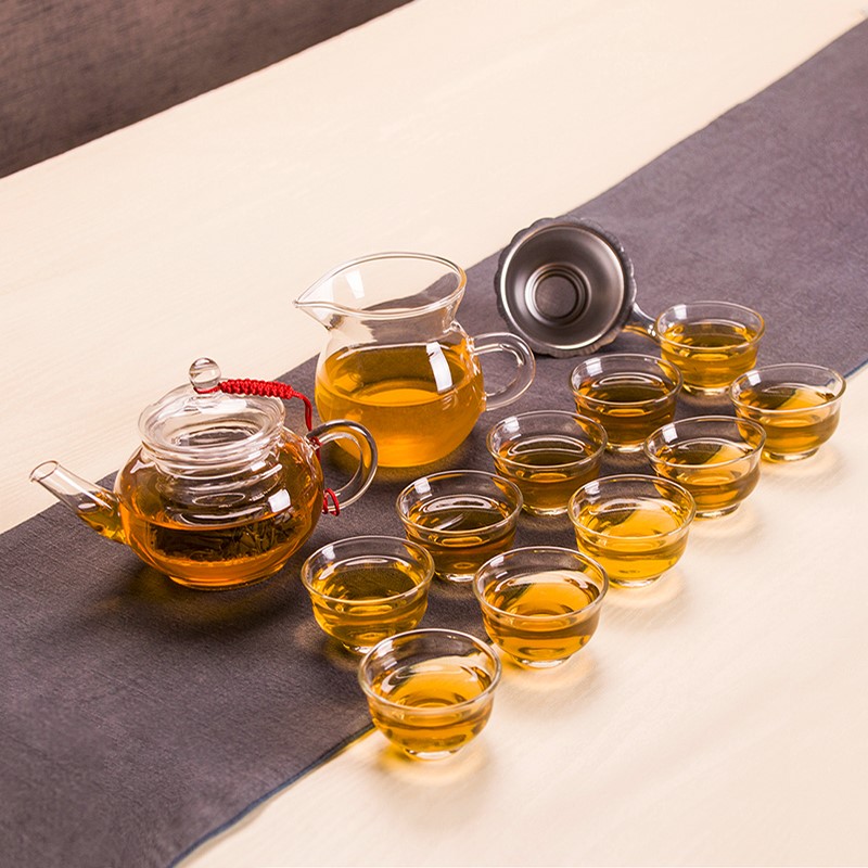 玻璃茶具套装花茶清新大茶壶耐高温家用透明杯子组合功夫茶杯在类目 餐饮具, 茶具, 功夫茶具中 - 来自Buy2taobao.com提供专业的淘宝代购服务
