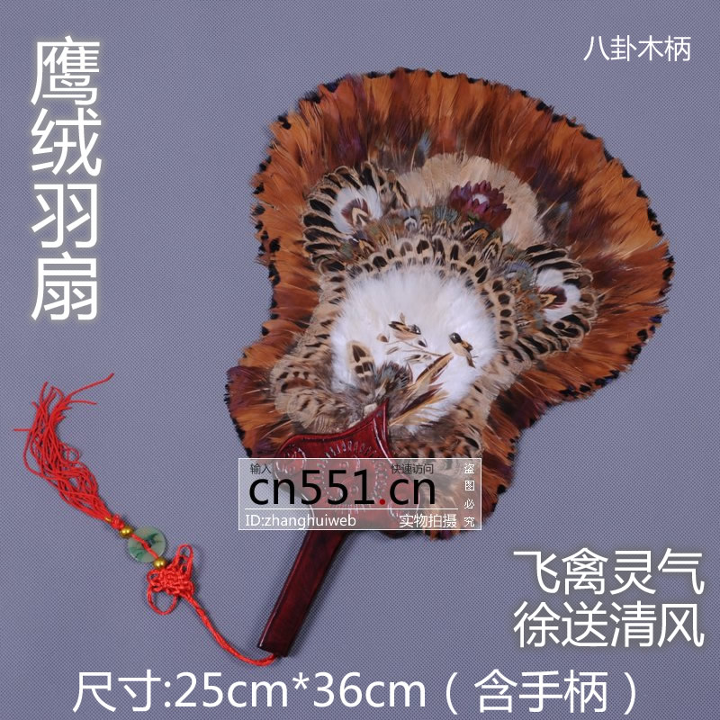 手工艺羽毛扇子 鹰绒扇 孔明扇 锦鸡羽扇 全身粘绒 新款全国包邮在类目 家居饰品, 工艺扇中 - 来自Buy2taobao.com提供专业的淘宝代购服务