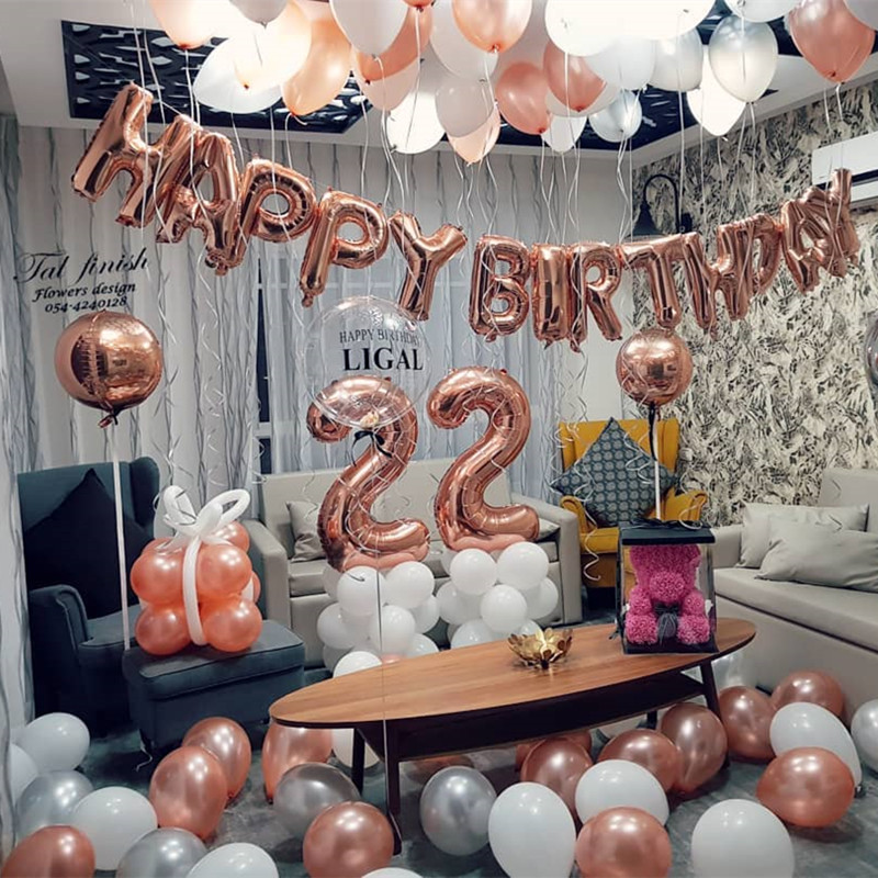 网红成人生日布置男朋友生日派对装饰浪漫房间创意生日趴惊喜布置|msdalam kategori bekalan perayaan/hadiah, belon/Terapung bola udara, belon - dari Buy2taobao.com untuk memberikan perkhidmatan ejen Taobao profesional membeli