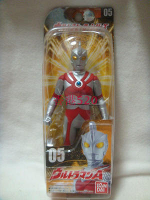 全新正版 万代 ultraman 咸蛋超人 艾斯奥特曼 软胶 05 人偶 玩具