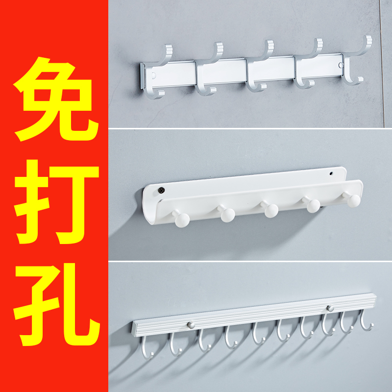 Coat hook Strength Viscose Punch holes After the door kitchen Sticking hook TOILET Shower Room Row hook wall Wall hanging Shelfin the Storage consolidation , Family finishing equipment , Hook/Sticky hooks category - from Buy2taobao.com to provide professional Taobao agent buy service