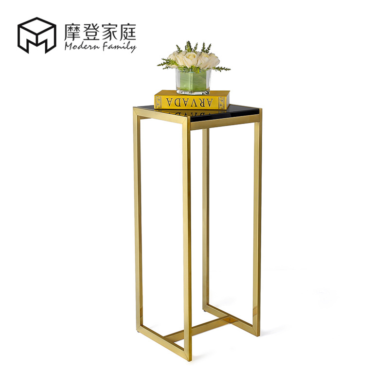 摩登家庭现代简约室内客厅装饰创意落地花架不锈钢金属后现代花几|ruв категории жилой мебели, рама тип, цветок/несколько - от Buy2taobao.com для оказания профессиональной услуги покупки агента Taobao