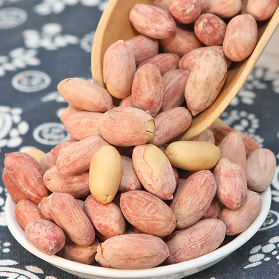 新烘烤五香奶油蒜香多味花生米熟椒盐花生零食5斤装散装炒货批发