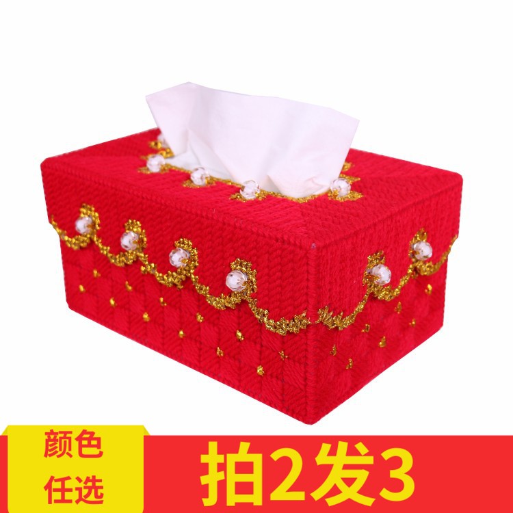 立体绣3D裁剪免新款抽纸盒十字绣纸抽盒毛线绣客厅品纸巾盒包邮在类目 居家布艺, 十字绣及工具配件, 十字绣套件中 - 来自Buy2taobao.com提供专业的淘宝代购服务