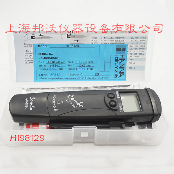 意大利哈纳 HI98129 多参数pH/电导率/TDS测定仪带校准液在类目 五金/工具, 仪器仪表, 其它仪表仪器中 - 来自Buy2taobao.com提供专业的淘宝代购服务