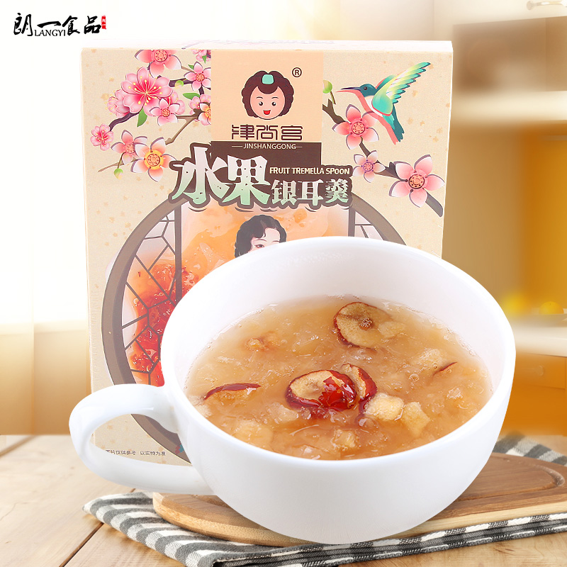 津尚宫水果银耳羹冲泡即食105g 免煮代餐早餐速食红枣冻干银耳汤在类目 咖啡/麦片/冲饮, 天然粉粉食品中 - 来自Buy2taobao.com提供专业的淘宝代购服务