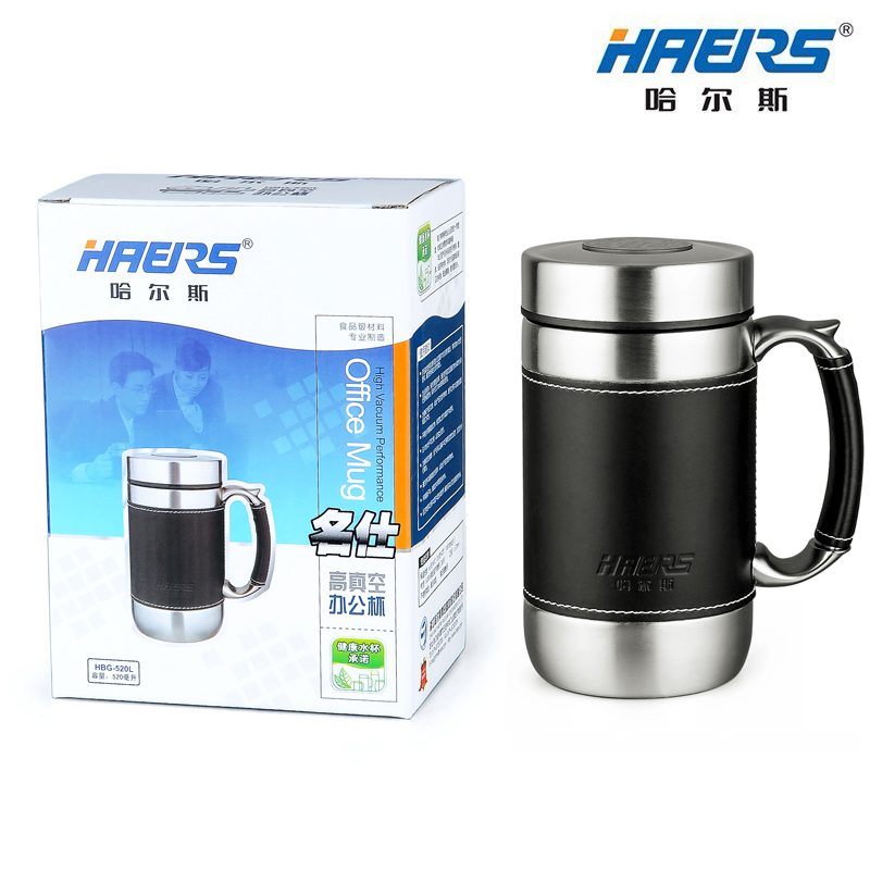 哈爾斯正品特價名仕辦公杯皮具護套帶茶隔水杯不鏽鋼杯子茶杯520在類目 餐飲具, 杯子/水杯/水壺, 保溫杯中 - 來自Buy2taobao.com提供專業的淘寶代購服務