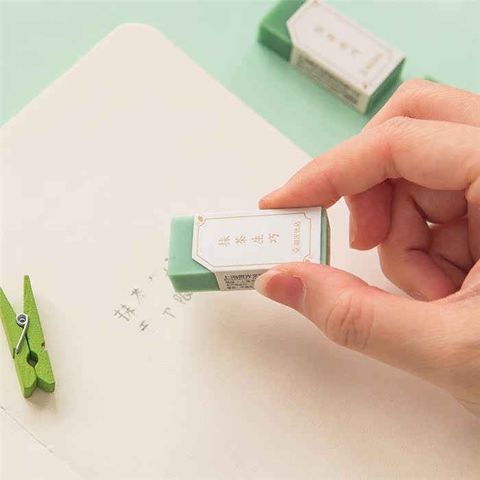 纯色抹茶生巧橡皮擦 简约小清新限定 4B橡皮擦 学生绘图美术用品|ruв категории электронный словарь/электрический бумажных книг/канцелярские принадлежности, повседневной школьных принадлежностей, канцелярские принадлежности/подарок - от Buy2taobao.com для оказания профессиональной услуги покупки агента Taobao