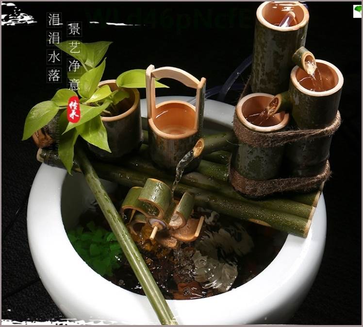 招财分层风水竹筒竹筒原生态工艺加湿喷泉水槽小型风车户外鱼缸阳|ruв категории коммерческий/офисная мебель, городской мебели, украсить богатый космических объектов, фонтан - от Buy2taobao.com для оказания профессиональной услуги покупки агента Taobao
