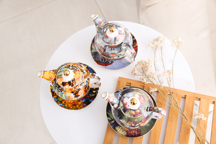 high-grade Bone originality Picture Maker Afternoon teapot scented tea tea set English Coffee pot Cup pot suit Gift boxin the Tableware , Tea set , Teapot category - from Buy2taobao.com to provide professional Taobao agent buy service