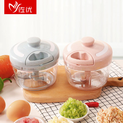 蒜泥器手动打虾器捣蒜器家用蒜蓉机搅碎蒜神器大蒜压蒜器搅蒜器