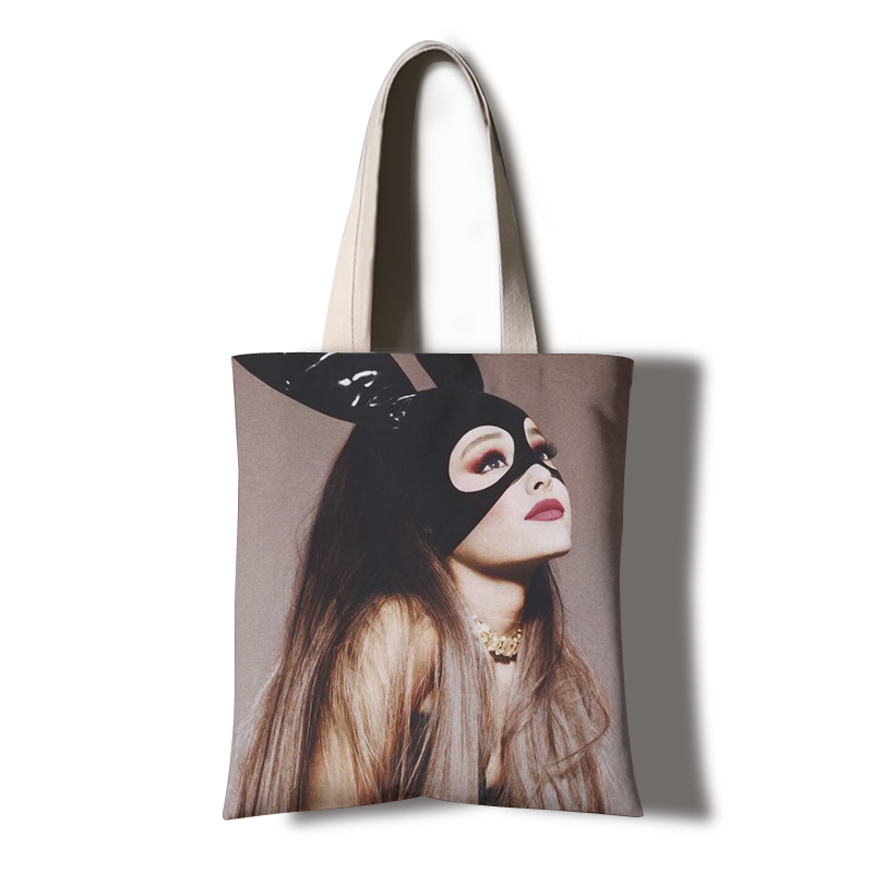Ariana Grande Ally periphery portable Canvas bag Trend Street beat Bag student customizedin the Toy/Childs/Puzzle/Building block/Model , Bags for children/Backpack/Bags , Schoolbag category - from Buy2taobao.com to provide professional Taobao agent buy service