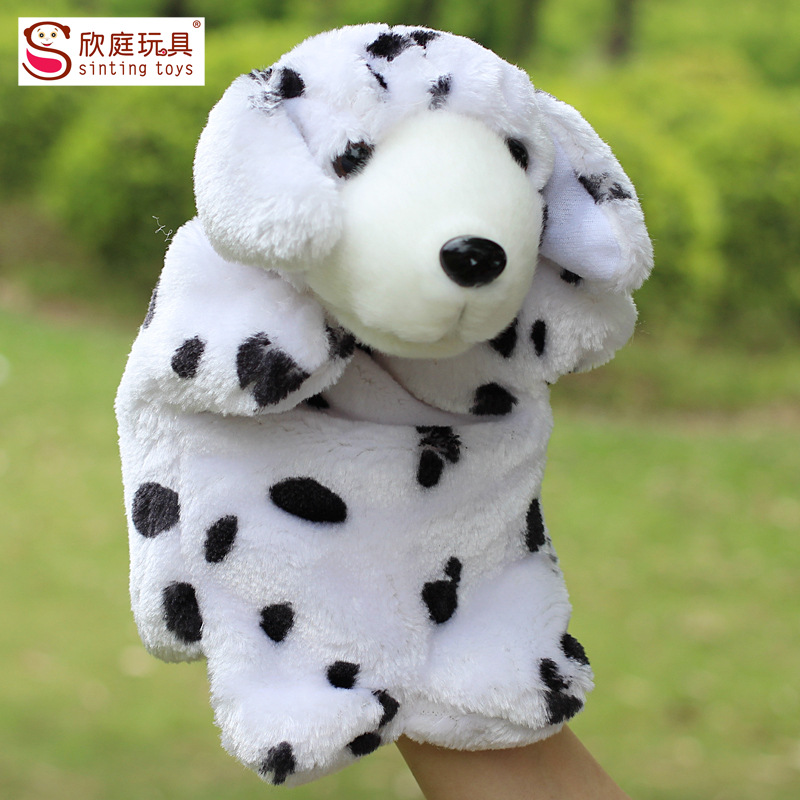 Ventriloquist animal Hand puppet toys Child marriages game story Cartoon puppy glove doll A birthday presentin the Toy/Childs/Puzzle/Building block/Model , Child Bell/Cloth Play/Appease toys , Puppet/Appease doll category - from Buy2taobao.com to provide professional Taobao agent buy service