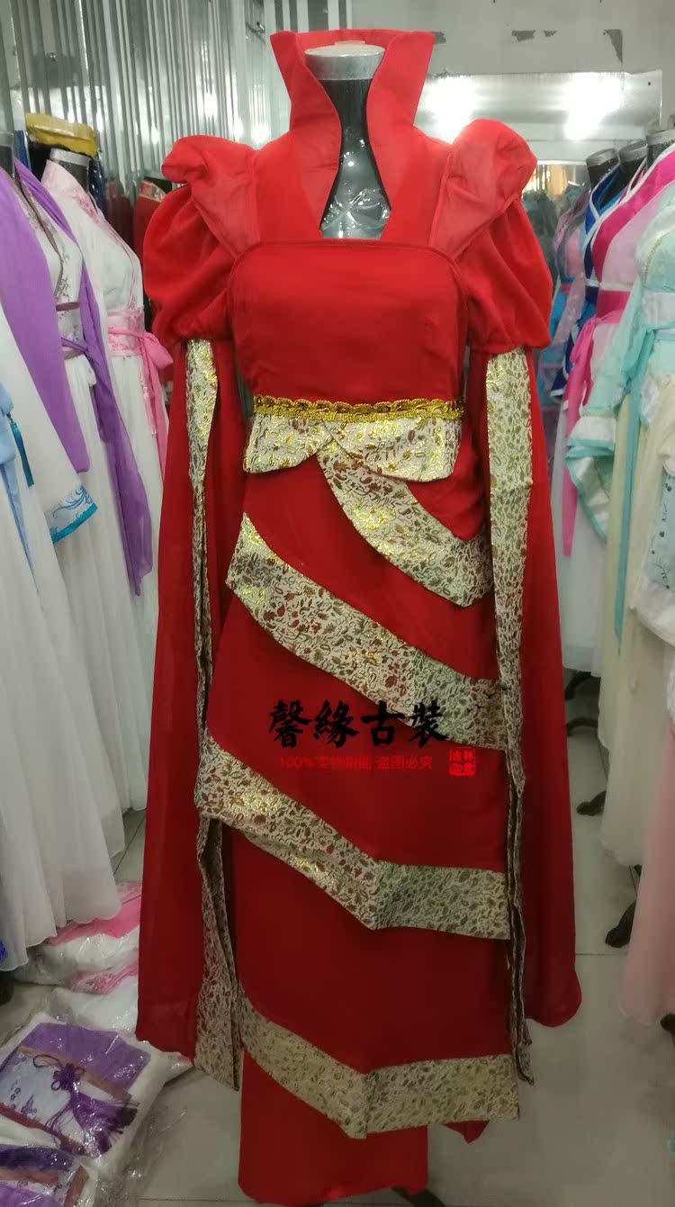 女古装汉服 龙葵仙剑奇侠3 龙葵广袖流仙裙演出服古装。|ruв категории Женская одежда, костюм/национальная одежда/театр костюм, национальная одежда/этап погрузки - от Buy2taobao.com для оказания профессиональной услуги покупки агента Taobao
