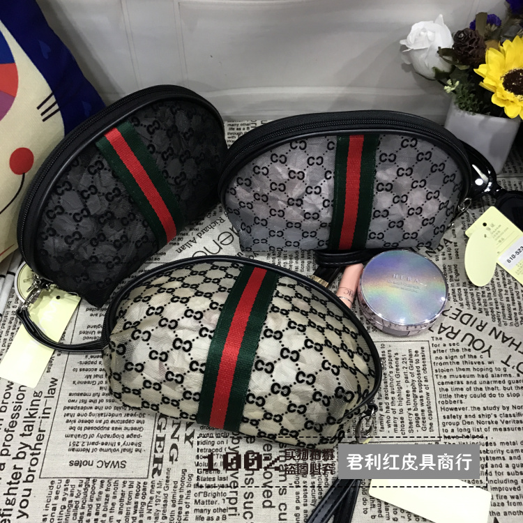 Mist flower new pattern Korean Edition fashion Jacobs Flocking Handbag Cosmetic Wash bag 810 809-523in the Leather/Lady bags/Men's bag, Ms. bags category - from Buy2taobao.com to provide professional Taobao agent buy service