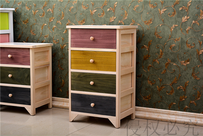 colour Paulownia solid wood bedside cupboard Simplicity fashion Japanese style cabinet originality Storage cabinet Windowsin the Residential furniture , Cabinet , Bedside cabinet category - from Buy2taobao.com to provide professional Taobao agent buy service